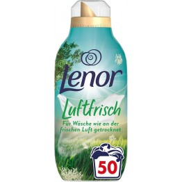 LENOR LUFTFRISCH LANDWIESE koncentruotas audinių minkštiklis, gaivos ir pievų kvapo, 50skalbimų / 700 ml