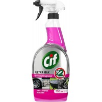 CIF ULTRA MAX PINK universalus riebalų šalinimo purškiklis 750 ml