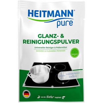 HEITMANN PURE GLANZ valymo ir poliravimo milteliai 30 g