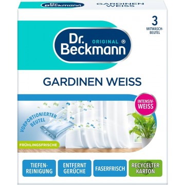 DR BECKMANN GARDINEN WEISS užuolaidų balinimo priemonė 3 vnt