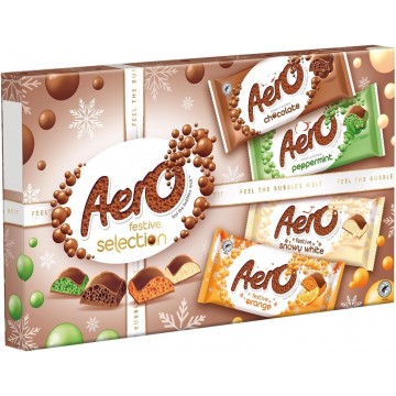 AERO FESTIVE SELECTION šventinių šokoladų rinkinys 360 g