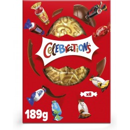 CELEBRATIONS LARGE EGG šokoladinis kiaušinis 189 g