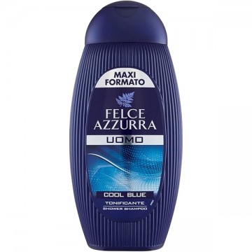 FELCE AZZURRA COOL BLUE vyriškas šampūnas/dušo gelis 400 ml