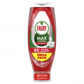 FAIRY MAX POWER POMEGRANATE koncentruotas indų ploviklis su granatų aromatu 730 ml