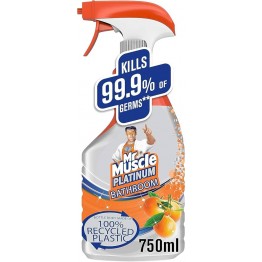 MR MUSCLE PLATINUM BATHROOM TRIGGER vonios kambario valiklis 750 ml