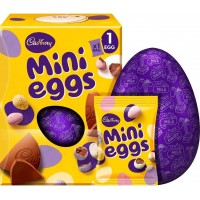 CADBURY MINI EGGS EGG šokoladinis velykinis kiaušinis 193,5 g