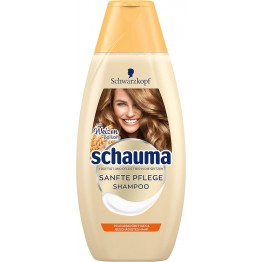 SCHAUMA SANFTE PFLEGE plaukų šampūnas 400ml