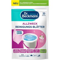 DR BECKMANN SPRING FRESH universalus valiklis lapeliuose 20 vnt
