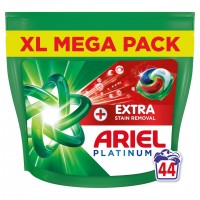 ARIEL PLATINUM EXTRA STAIN skalbimo kapsulės 44 vnt