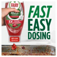 FAIRY MAX POWER POMEGRANATE koncentruotas indų ploviklis su granatų aromatu 730 ml
