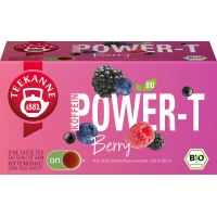 TEEKANNE POWER T BERRY vaisinė arbata su kofeinu 18 vnt.