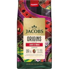 JACOBS ORIGINS ESPRESSO LAOS AND INDIA kavos pupelės 1 kg