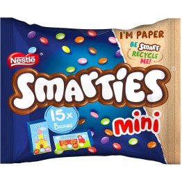 NES SMARTIES MINI šokoladiniai žirniukai 216 g