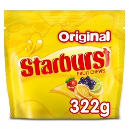 STARBURST POUCH ORIGINAL CHEWS saldainiai 322 g