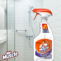 MR MUSCLE PLATINUM SHOWER CLEANER vonios kambario valiklis 750 ml