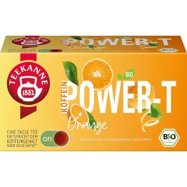 TEEKANNE ORANGE apelsinų skonio arbata su kofeinu 18 vnt