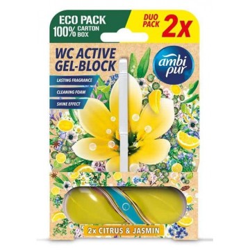 AMBI PUR ACTIVE GEL-BLOCK CITRUS wc muiliukas 45 g
