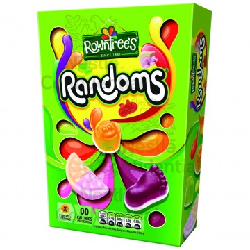 NES ROWNTREEES RANDOMS CARTON natūralių vaisių sulčių guminukų rinkinys 320 g