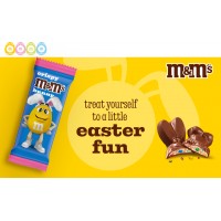 M&M'S CRISPY BUNNY Velykiniai šokoladiniai šokoladukai 145 g