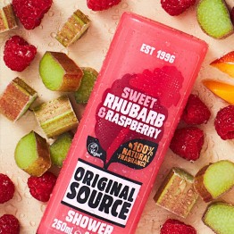 ORIGINAL SOURCE SWEET RHUBARB RASPBERRY dušo žėlė 250 ml