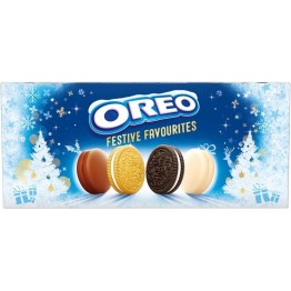 OREO SELECTION BOX šventinių sausainių rinkinys 170 g