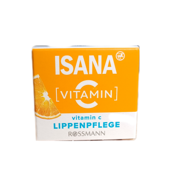 ISANA VITAMIN C LIPPENPFLEGE lūpų balzamas 15 g