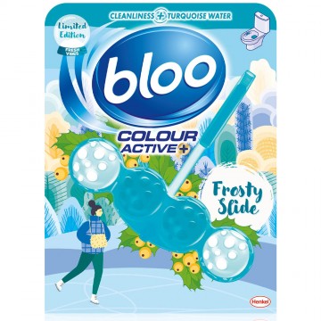 BLOO FROSTY SLIDE wc muiliukas 1 vnt BLOO FROSTY SLIDE wc muiliukas 1 vnt