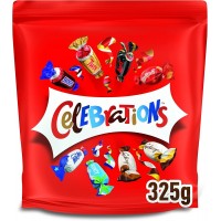 CELEBRATIONS POUCH šokoladinių saldainių maišelis 325 g