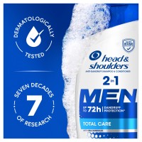 HEAD&SHOULDERS TOTAL CARE MEN plaukų šampūnas vyrams 250 ml