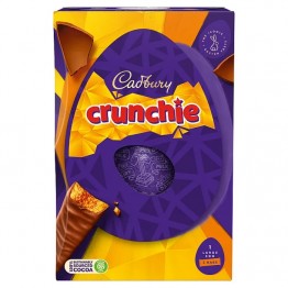 CADBURY CRUNCHIE EGG šokoladinis kiaušinis 190 g