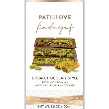 PATISLOVE Dubajaus šokoladas 100 g
