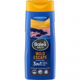 BALEA MEN DUSCHGEL WILD ESCAPE  3in1 vyriškas dušo gelis 300 ml