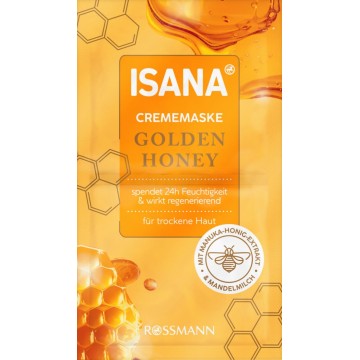 ISANA GOLDEN HONEY kreminė kaukė 16 ml