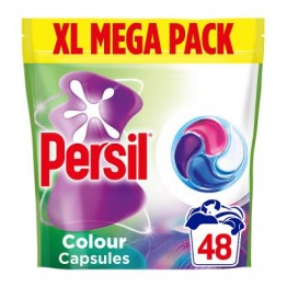 PERSIL NANO COLOUR skalbimo kapsulės spalvotiems audiniams 48 vnt