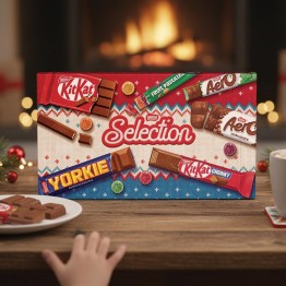 NES CHRISTMAS SELECTION BOX šventinis įvairių saldumynų rinkinys 225 g