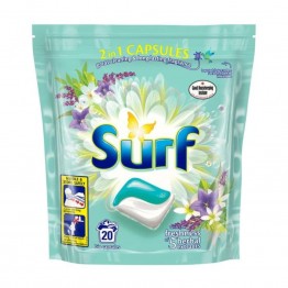 SURF Freshness of 5 Herbal Extracts skalbimo kapsulės 20 vnt