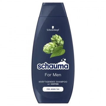 SCHAUMA SHAMPOO MEN HOPFEN-EXTRAKT plaukų šampūnas vyrams 400 ml
