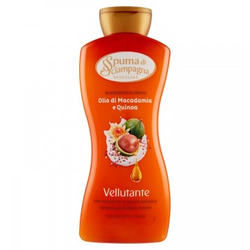 SPUMA DI CIAMPAGNA OLIO DI MACADAMIA dušo pienelis 650 ml