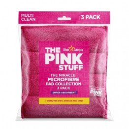 THE PINK STUFF mikropluošto kempinelės 3 vnt