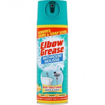 ELBOW GREASE BATHROOM MOUSSE LEMON vonios valymo putos 400 ml