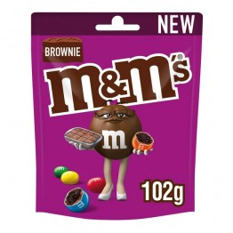 M&M’s POUCH Brownie šokolado maišelis 102 g