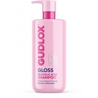 GUDLOX GLOSS GLYCOLIC ACID SHAMPOO glikolio rūgšties šampūnas be sulfatų 400 ml