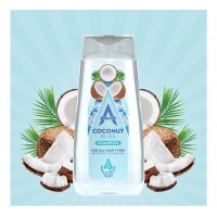 ASTONISH COCONUT drėkinantis plaukų šampūnas su kokosų aromatu 400 ml