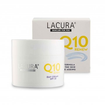 LACURA ANTI WRINKLE DAY CREAM Q10 veido kremas nuo raukšlių 50 ml