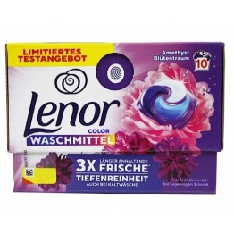 LENOR AMETHYST BLUTENTRAUM skalbimo kapsulės 10 vnt