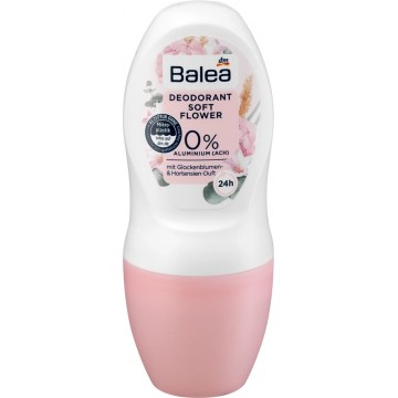 BALEA SOFT FLOWER moteriškas rutulinis dezodorantas 50 ml