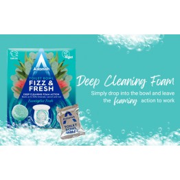 ASTONISH EUCALYPTUS FRESH tualeto valymo tabletės 8 vnt