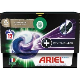ARIEL REVITA BLACK skalbimo kapsulės 12 vnt