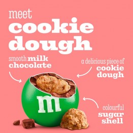 M&M'S COOKIE sausainių skonio spalvoti žirniukai 102 g