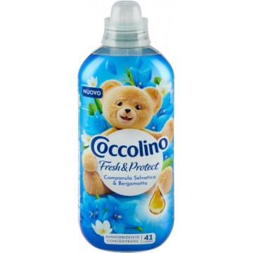 COCCOLINO CAMPANULA SELVATICA & BERGAMOTTO koncentruotas audinių minkštiklis 952 ml COCCOLINO CAMPANULA SELVATICA & BERGAMOTTO koncentruotas audinių minkštiklis 952 ml